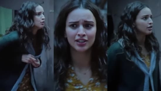 Triptii Dimri's emotional scene